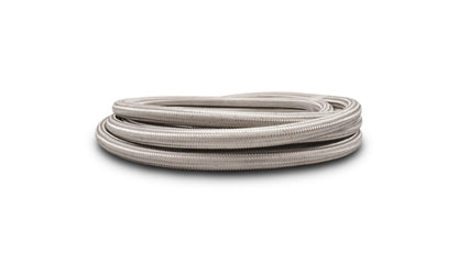 Vibrant 5ft Roll of Stainless Steel Braided Flex Hose; AN Size: -8; Hose ID 0. 11938 Photo - Primary