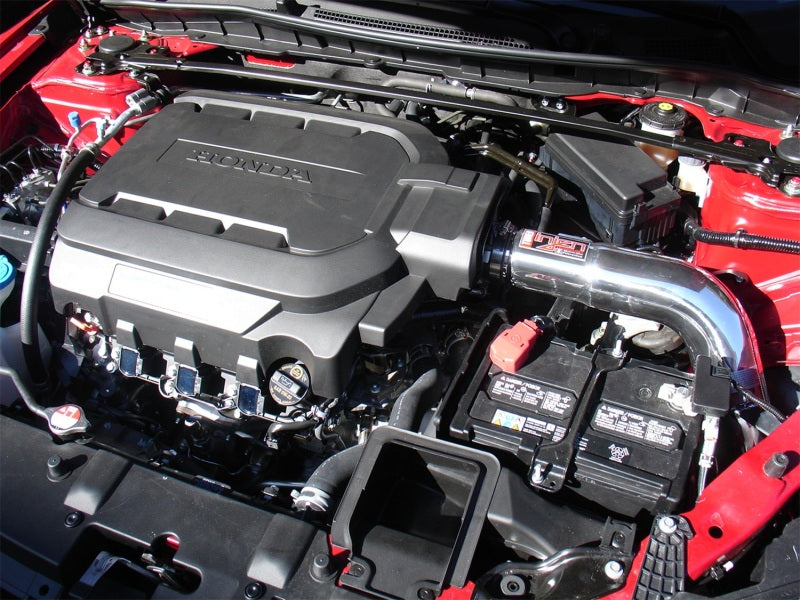 Injen 13 Honda Accord 3.5L V6 Black Cold Air Intake w/ MR Tech SP1686BLK Photo - Mounted