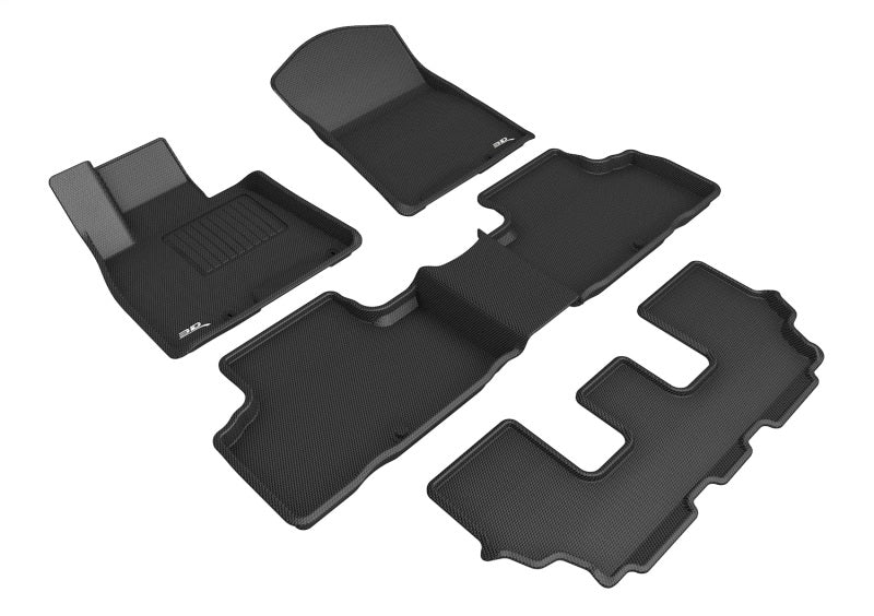 3D MAXpider 21-24 Genesis Gv80 7-Seat Kagu Black R1 R2 R3 L1GS00701509 L1GS00701509 Photo - Primary