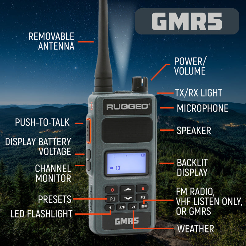 Rugged Radios RGD Two-Way handheld Radios Audio, Video & Radios Radio Communications main image