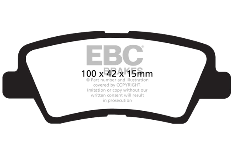 EBC Disc Brake Pad Set DP31875C Photo - Primary