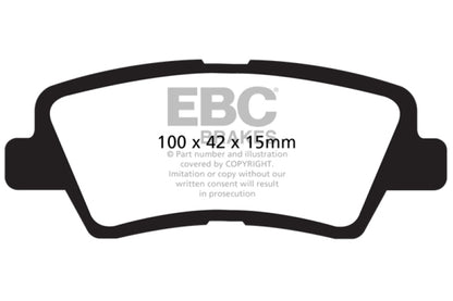 EBC Disc Brake Pad Set DP31875C Photo - Primary