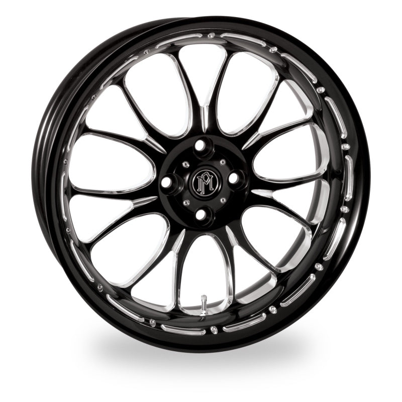 Performance Machine 18 x 5.5 Trike Wheel Heathen - Contrast Cut Platinum 0320-3814RAA-HEA-BMP 0320-3814RAA-HEA-BMP Photo - Primary