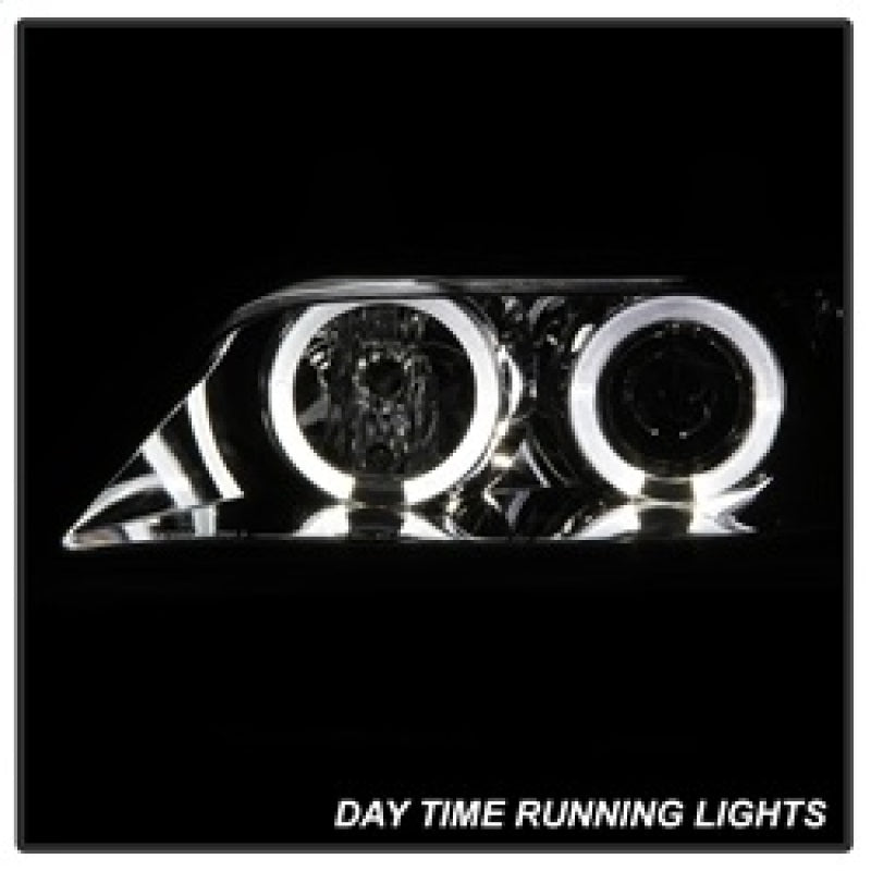 Spyder BMW Z3 96-02 Projector Headlights LED Halo Chrome High H1 Low H1 PRO-YD-BMWZ396-HL-C 5009098 5009098 Photo - Unmounted