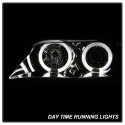 Spyder BMW Z3 96-02 Projector Headlights LED Halo Chrome High H1 Low H1 PRO-YD-BMWZ396-HL-C 5009098 5009098 Photo - Unmounted