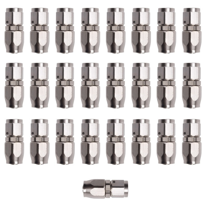 Russell Performance -4 AN Endura Straight Full Flow Hose End (25 pcs.) 610019 610019 Photo - Primary