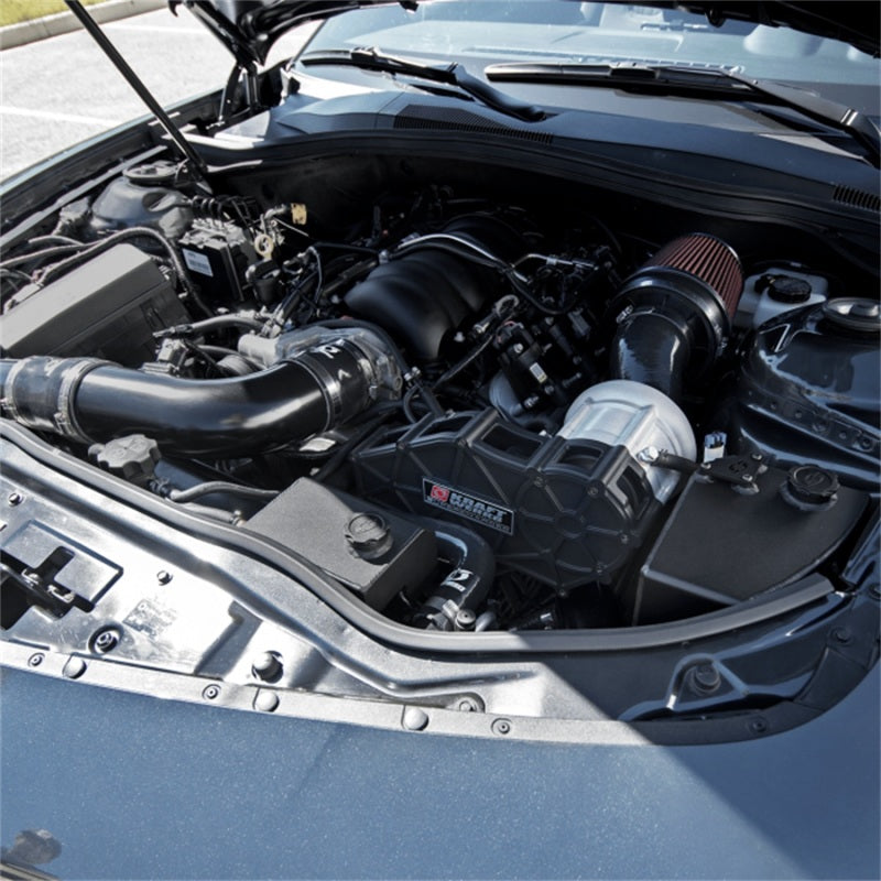 KraftWerks 10-15 Chevy Camaro SS LS3 6.2L Supercharger System w/o Tuning - Black Edition 150-02-1013B 150-02-1013B Photo - Mounted