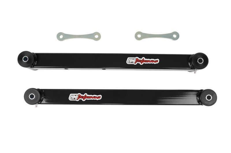 UMI Performance UMI 78-96 GM B-Body Boxed Extended Length Lower Control Arms w/Poly Bushings - Black 3622-B 3622-B Photo - Primary