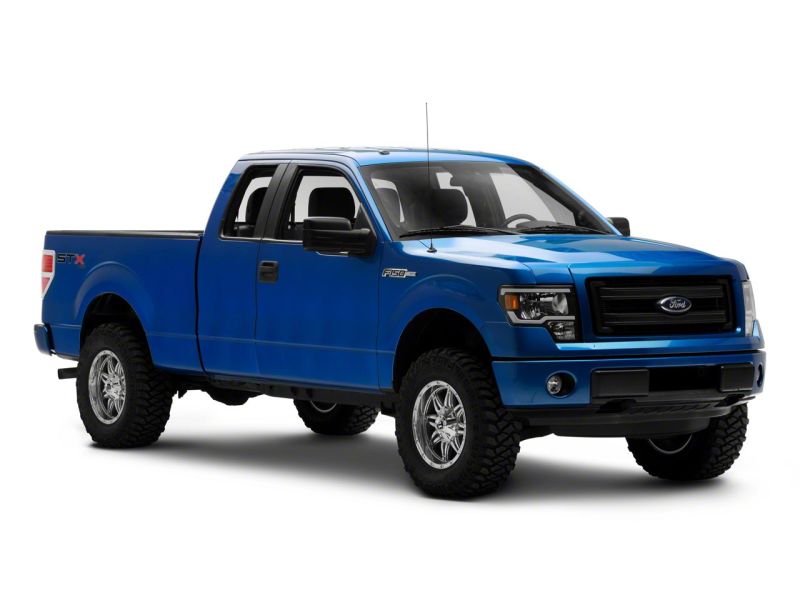 Raxiom 09-14 Ford F-150 Axial Series Headlights w/ LED Bar- Blk Housing (Clear Lens) T566367 T566367 Photo - Close Up