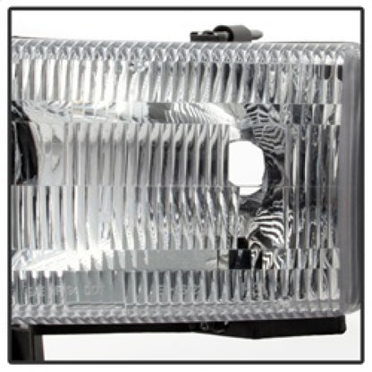 SPYDER Xtune Dodge Ram 1500 94-01 OEM Style Headlights w/ Corner Chrome HD-JH-DR94-OE-C 9032141 9032141 Photo - Unmounted