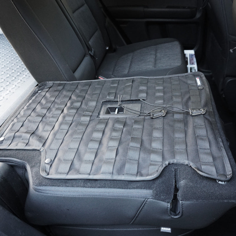 BuiltRight Industries 2021+ Ford Bronco Sport Rear Seat Back Velcro Tech Panel Kit 105030 105030 Photo - Mounted