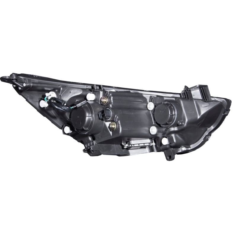 Anzo 2012-2013 Hyundai Accent Projector Headlights w/ Halo Black (CCFL) 121476 Photo - Unmounted