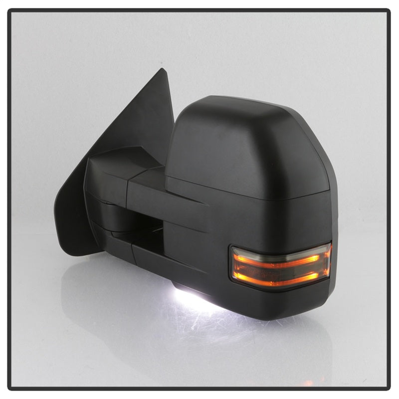 SPYDER xTune 04-14 Ford F-150 Heated LED Telescoping Mirrors - Smoke (Pair) (MIR-FF15009S-G4-PWH-SM-SET) 9943089 9943089 Photo - Unmounted