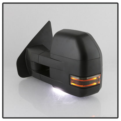 SPYDER xTune 04-14 Ford F-150 Heated LED Telescoping Mirrors - Smoke (Pair) (MIR-FF15009S-G4-PWH-SM-SET) 9943089 9943089 Photo - Unmounted