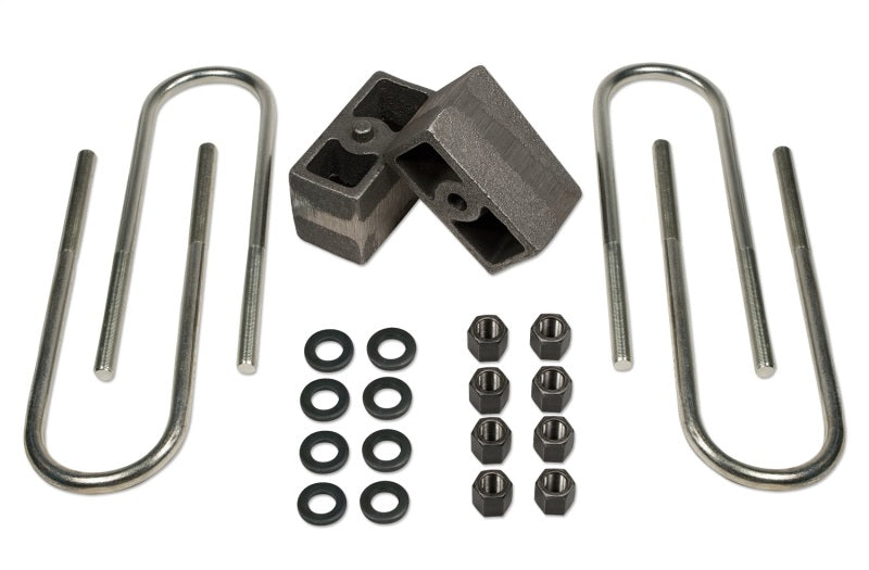 Tuff Country 87-01 Jeep Cherokee 4wd (w/ 3.25in Rear axle) 3in Rear Block & U-Bolt Kit 97085