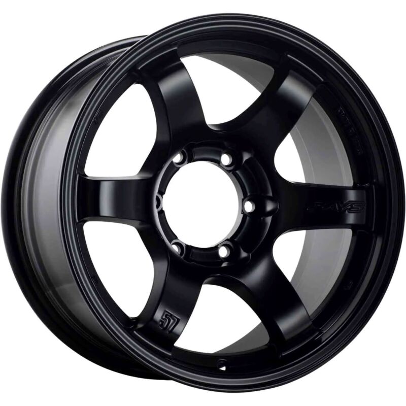 Gram Lights 57DR-X 17X8.5 +00 6-139.7 Semi Gloss Black WGIXP00KSB WGIXP00KSB Photo - Primary