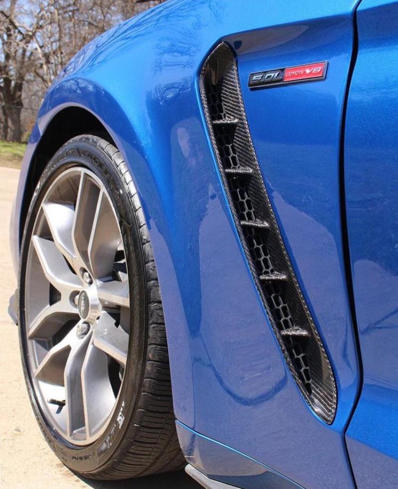 Anderson Composites 15-17 Mustang Carbon Fiber GT350 Style Fender Vent Inserts (Only Fit AC Fenders) AC-FF15FDMU-GR-01 AC-FF15FDMU-GR-01 User 3