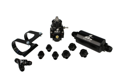 Aeromotive EFI Dual Rail Regulator System, Fuel, Stealth, Filter, Filter Brack 17350 Photo - Primary
