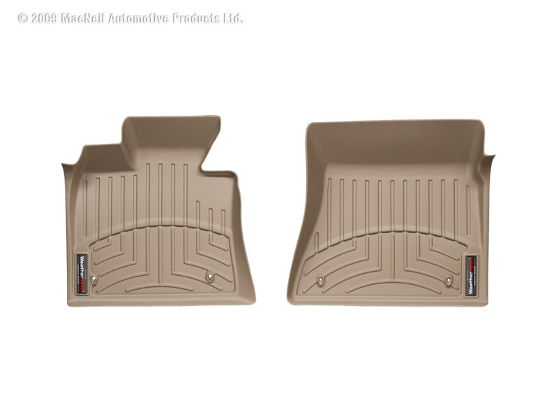WeatherTech 10+ BMW 5-Series Front FloorLiner - Tan 455111 455111 Photo - Primary