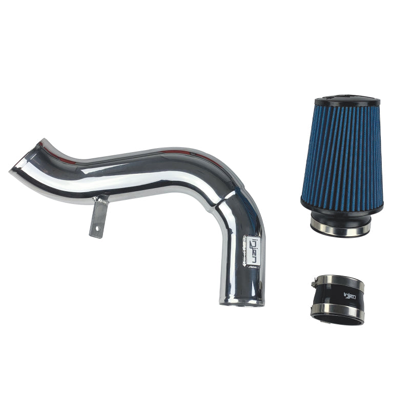 Injen Polished Short Ram Cold Air Intake System with SuperNano-Web Dry Air SP3082P Photo - out of package
