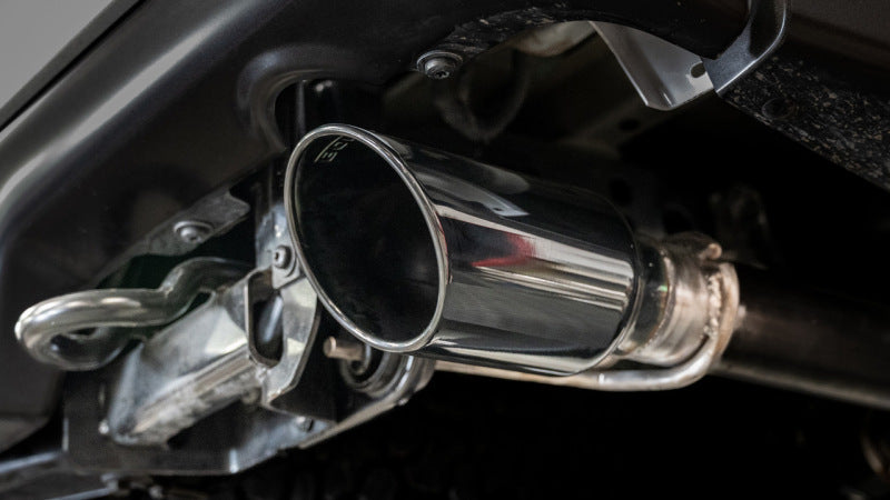 Borla 21-23 Ford Raptor 3in Connection Pipe 4.5in Tip - Black Chrome 60727BC 60727BC Photo - Close Up