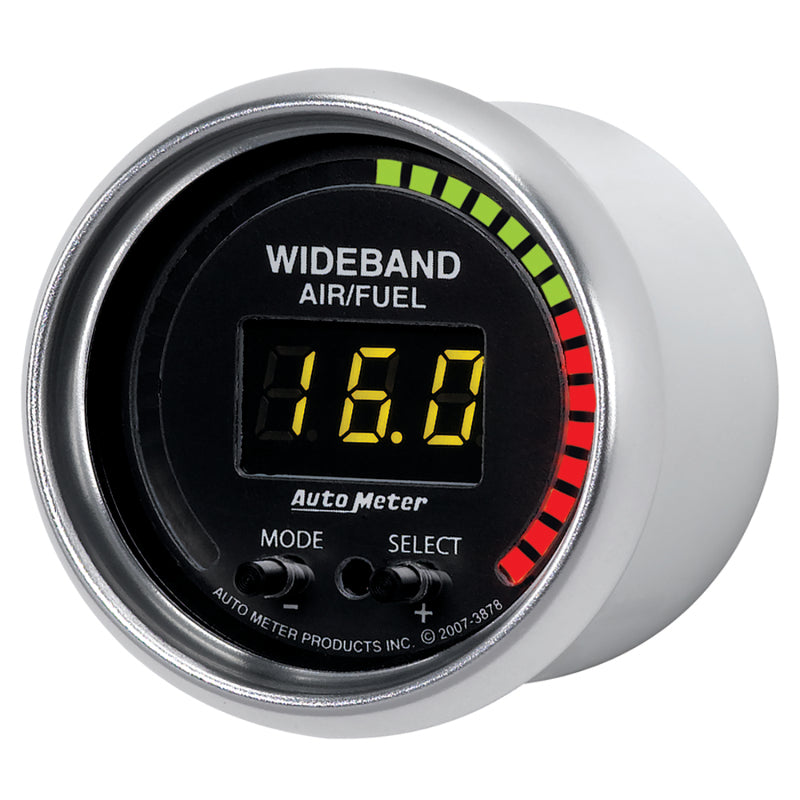 Autometer Gauge, Air/Fuel Ratio-Pro, 2 1/16", 10:1-20:1, Digital w/ Peak & Warn 3878 User 2