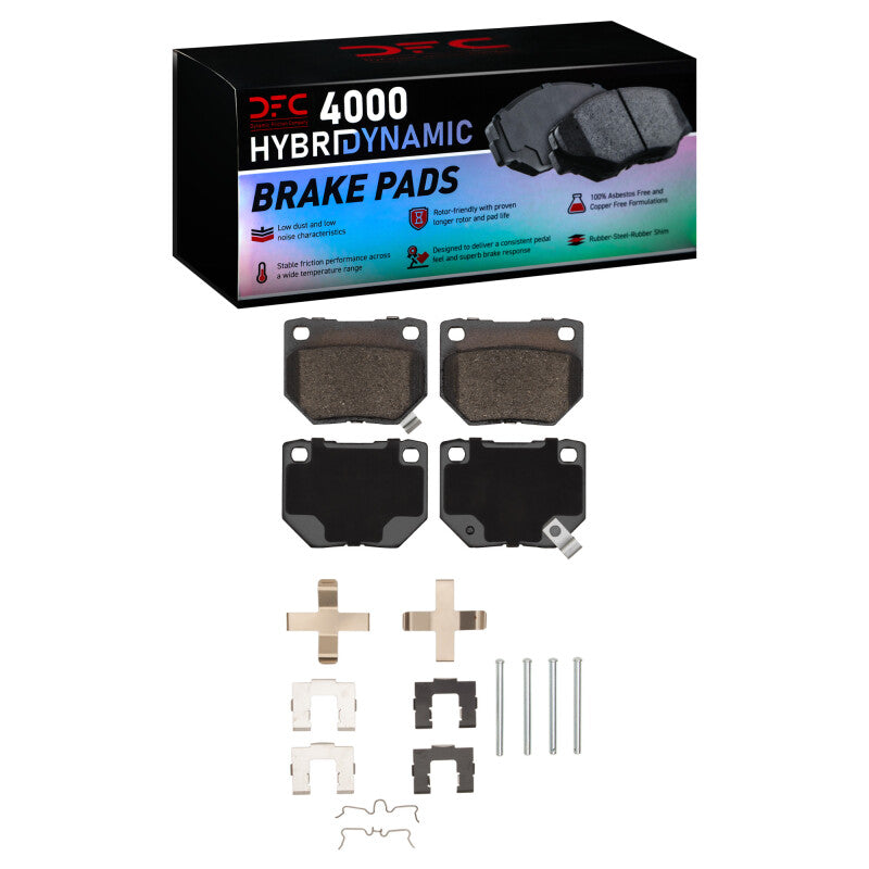 DFC DFC 4000 HybriDynamic Brake Pads Brakes, Rotors & Pads Brake Pads - OE main image