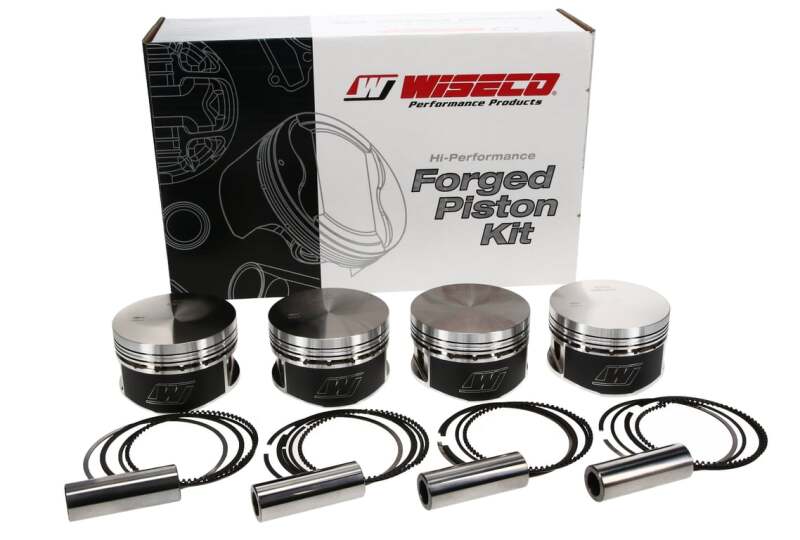 Wiseco Nissan SR20 Turbo 87mm Bore .8661in. Pin Diameter Piston Kit - Set Of 4 K557M87AP K557M87AP Photo - out of package