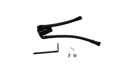 J&L 23-25 Ford F-150 Raptor R Oil Separator 3.0 Passenger Side - Black Anodized 3097P-B 3097P-B Photo - Primary