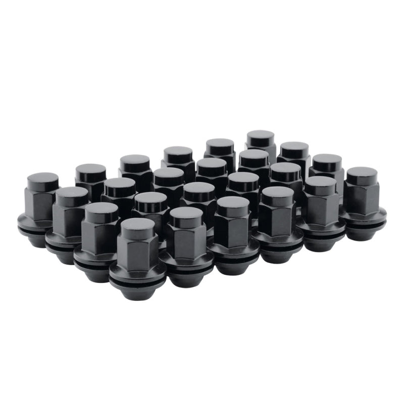 Method Wheels Method Lug Nut Kit - 14x1.5 - Mag Shank - Black - Dually (Sprinter) - Set of 24 LK-W566014DMB