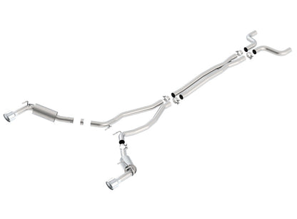 Borla 14-15 Chevy Camaro SS 6.2L V8 Single Split Rear Exit S-Type Catback Exhaust 140530 140530 Photo - Primary