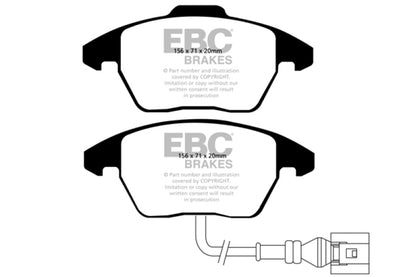 EBC Disc Brake Pad Set DP41517R Photo - Primary