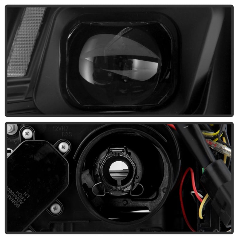 Spyder 13-16 Audi A4/S4 Halogen Model Only Projector Headlights - Black PRO-YD-AA413HALSI-BK 5088321 5088321 Photo - Unmounted