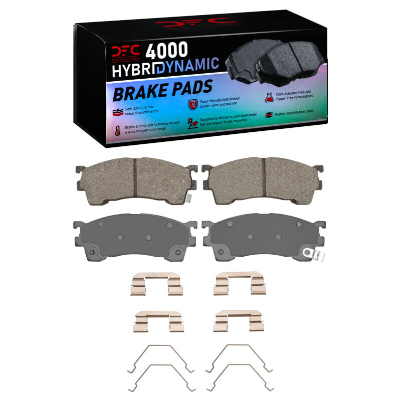 DFC DFC 4000 HybriDynamic Brake Pads Brakes, Rotors & Pads Brake Pads - OE main image
