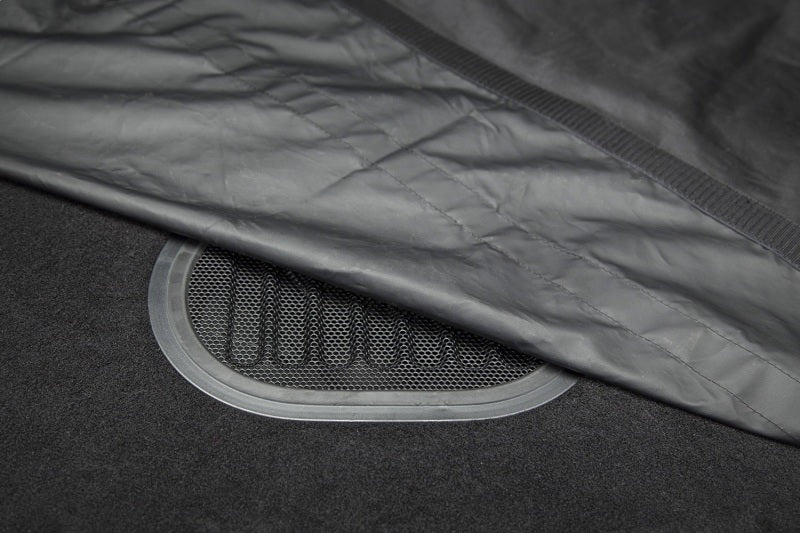 Rugged Ridge C3 Cargo Cover,No Subwoofer;07-18 Jeep Wrangler JKU,4 Door 13260.01 Photo - Mounted