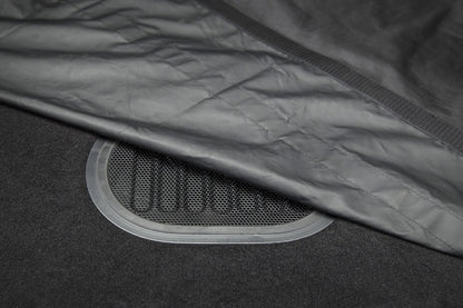 Rugged Ridge C3 Cargo Cover,No Subwoofer;07-18 Jeep Wrangler JKU,4 Door 13260.01 Photo - Mounted