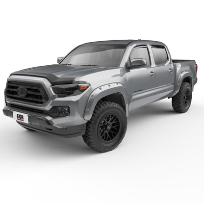 EGR 16+ Toyota Tacoma w/Mudflap Bolt-On Look Color Match Fender Flares - Set - Silver Sky 795084-1D6 795084-1D6 Photo - Primary