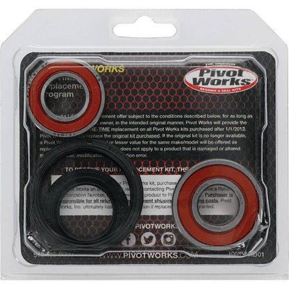 Pivot Works Honda Wheel Bearing Kit Premium Bearings 25-1596-P 25-1596-P Photo - Primary