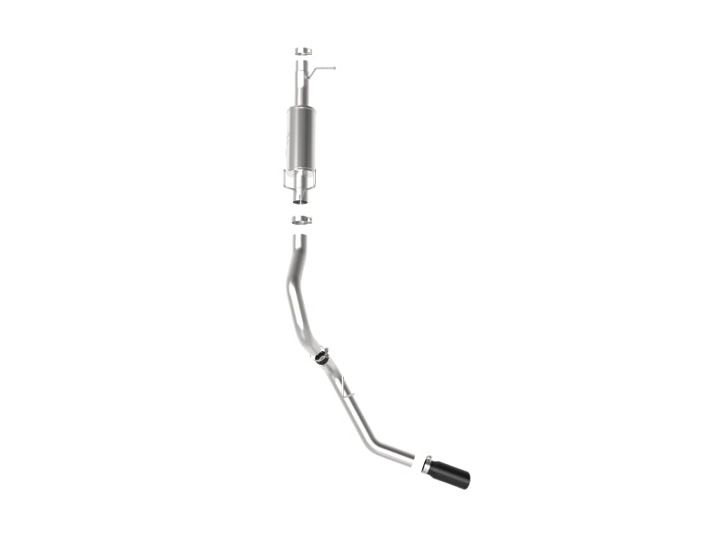 aFe Apollo GT Series 3-1/2in 409 SS Axle-Back Exhaust 17-20 Ford F-250/F-350 6.2/7.3L w/ Black Tips 49-43116-B 49-43116-B Photo - Unmounted