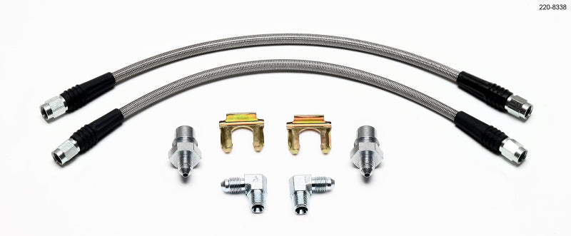 Wilwood Flexline Kit, 1988-1996 Corvette w/ SL4 or SL6 Front Caliper 220-8338 User 1