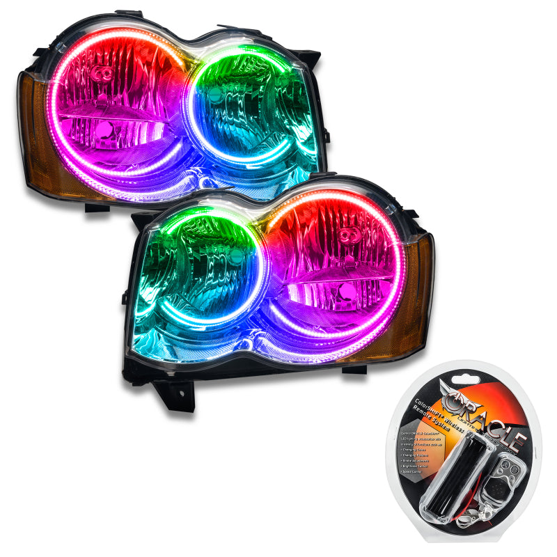 ORACLE Lighting Oracle 08-10 Jeep Grand Cherokee SMD HL (Non-HID) - ColorSHIFT 7068-330 7068-330 Photo - Primary