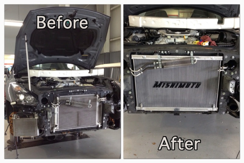 Mishimoto Aluminum Racing Radiator Nissan GTR R35 Manual Transmission MMRAD-R35-09 User 1