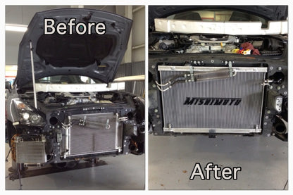 Mishimoto Aluminum Racing Radiator Nissan GTR R35 Manual Transmission MMRAD-R35-09 User 1