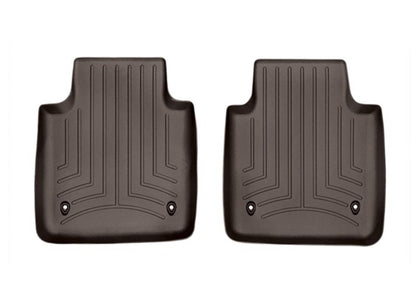 WeatherTech 2011+ Jaguar XJ Series Rear FloorLiner - Cocoa (Fits Long Wheelbase Models) 474474 474474 Photo - Primary