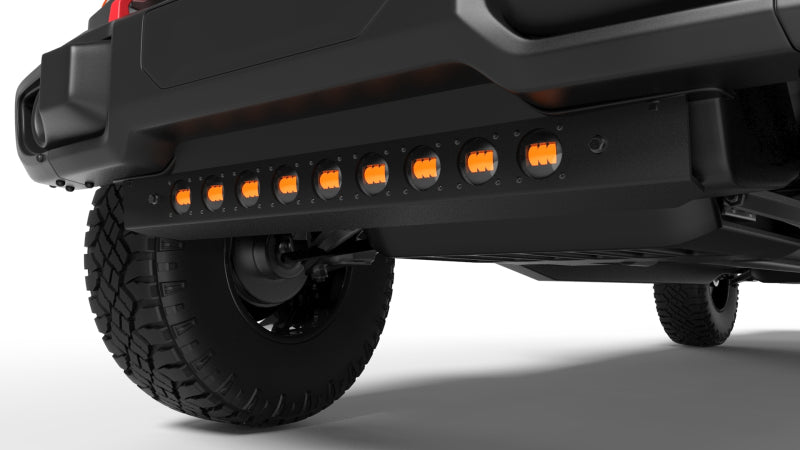 ORACLE Lighting 18-22 Jeep Wrangler JL/ 20-22 Gladiator JT Skid Plate w/ Integr LED Emitters - Amber 5883-005 5883-005 Technical Drawing