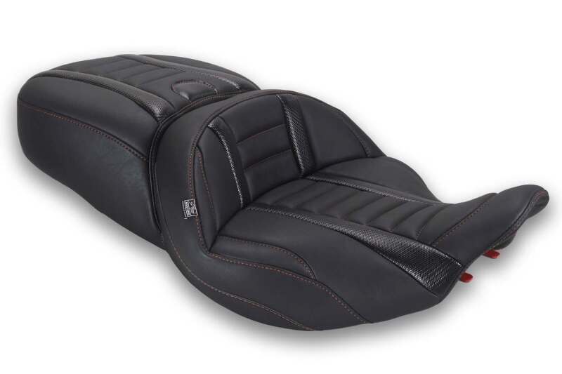 Mustang Motorcycle MMP One-Piece 2 Up Seat Seats Solo Motorcycle Seats main image