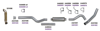 Diamond Eye Performance Diamond Eye KIT 4in CBSGL w/ TDP SS 04-05 Chevy/GMC 6.6L Duramax 2500/3500 K4120S K4120S Photo - out of package