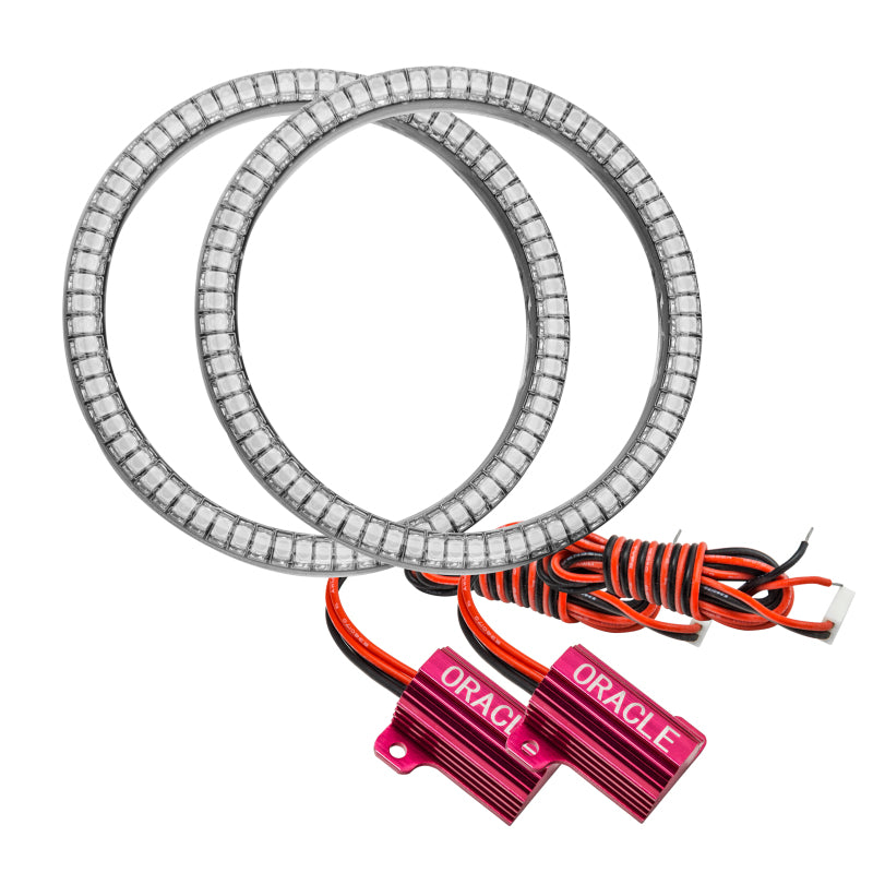 ORACLE Lighting Oracle 15-21 Dodge Challenger WP LED Fog Halo Kit - Red 1236-003 1236-003 User 4
