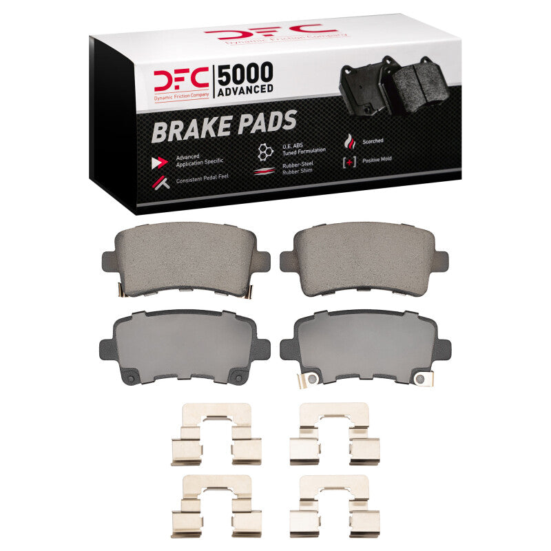 DFC DFC 5000 Advanced Low Met Brake Pads Brakes, Rotors & Pads Brake Pads - OE main image