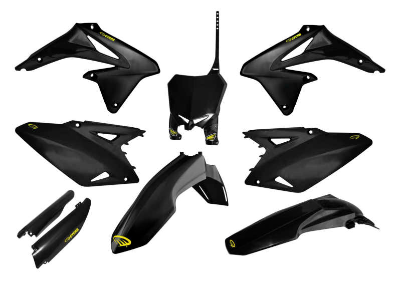 Cycra 10-18 Suzuki RMZ 250-450 Powerflow Body Kit Black 1CYC-9324-12 1CYC-9324-12 Photo - Primary